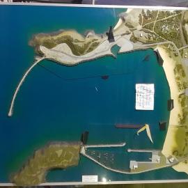 Coffs Harbour Foreshore Development topographic model, c. 1995