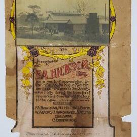 Certificate from Coffs Harbour Co-op Dairying & Refrigerating Society, 1926