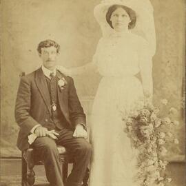 Portrait of Bride and Groom, 1895-1913