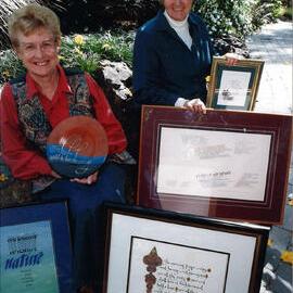 Barbara Wallace and Colleen Little, 1996