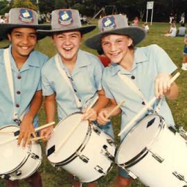 St. Augustine's Drum Band students, 1996