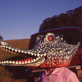Crocodile mask