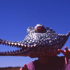 Crocodile mask