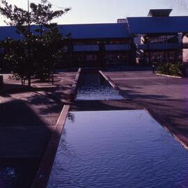 water feature at Coffs Harbour Education Campus 
