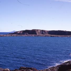 View from Muttonbird Island, looking at Corambiira Point and the Southern Breakwall