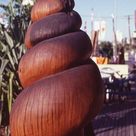 detail of Shell, public artwork