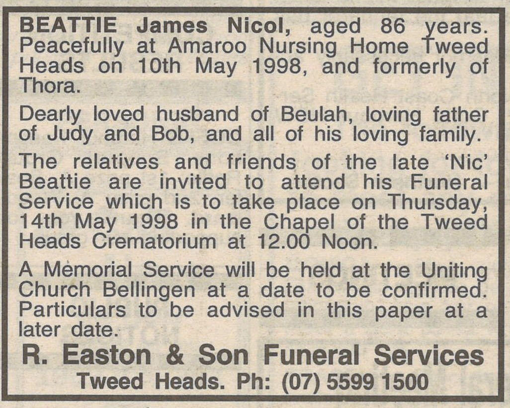 Coffs Harbour Advocate, 13 May 1998, p.35