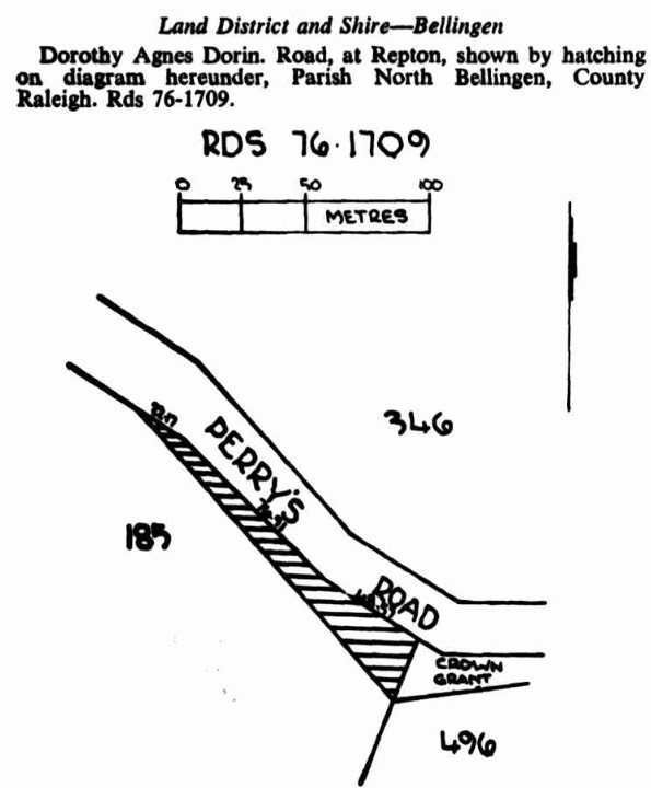 NOTIFICATION OF PROPOSED CLOSING OF ROADS (1977, March 11). Government Gazette of the State of New South Wales (Sydney, NSW : 1901 - 2001), p. 974. http://nla.gov.au/nla.news-article220123528