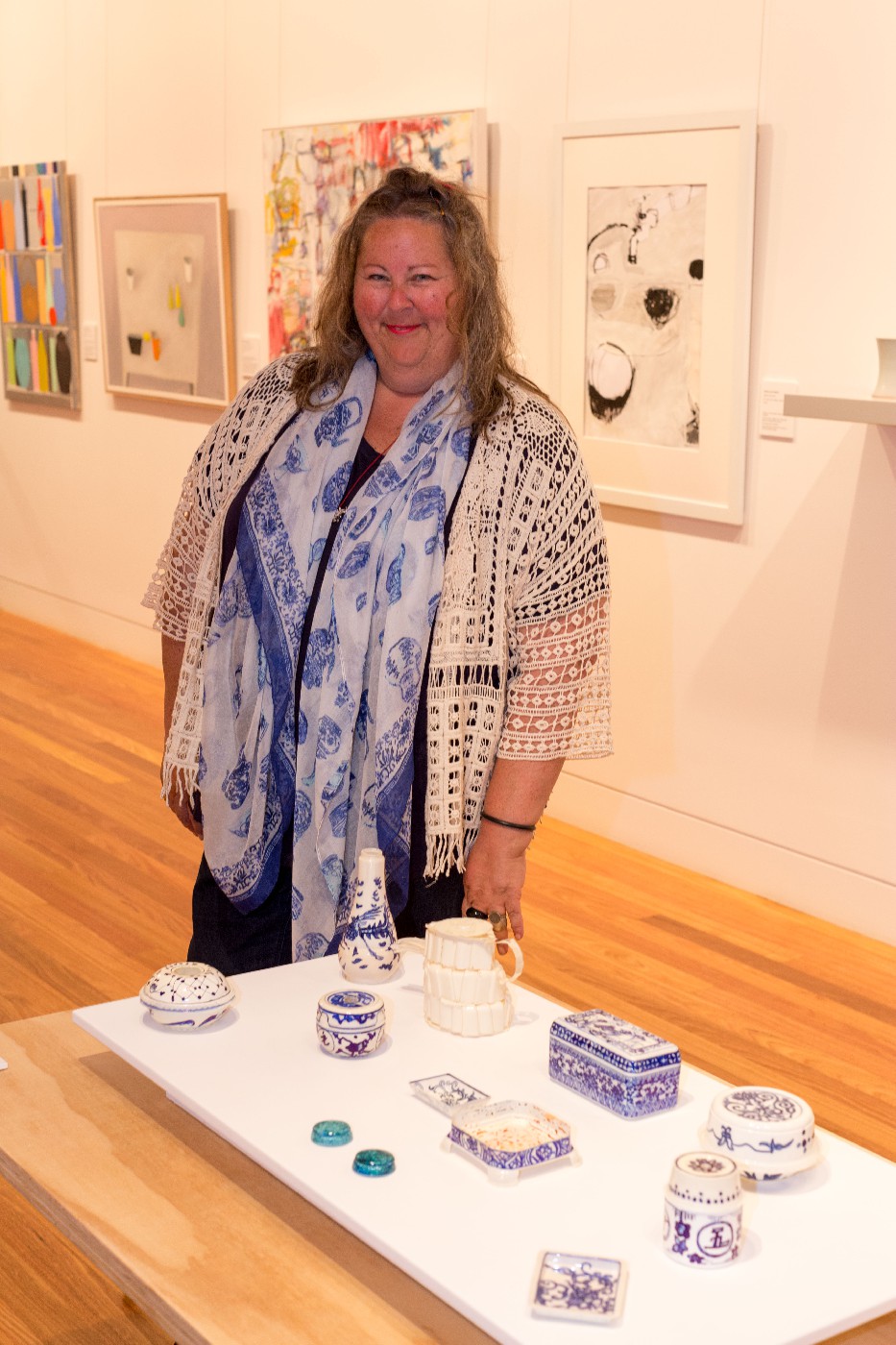 Sarah Goffman with her winning work "Asian table 2017" at the opening of Still: National Still Life Award 2017.Sarah Goffman with her winning work "Asian table 2017" at the opening of Still: National Still Life Award 2017.First Prize Winner Sarah Goffman with her work "Asian table 2017" at the opening of Still: National Still Life Award 2017.First Prize Winner Sarah Goffman with her work "Asian table 2017" at the opening of Still: National Still Life Award 2017.First Prize Winner Sarah Goffman, with her work "Asian table 2017" at the opening of Still: National Still Life Award 2017.First Prize Winner, Sarah Goffman with her work "Asian table 2017" at the opening of Still: National Still Life Award 2017.First Prize Winner, Sarah Goffman with her work "Asian table 2017" at the opening of Still: National Still Life Award 2017.First Prize Winner, Sarah Goffman with her work "Asian table 2017" at the opening of Still: National Still Life Award 2017.