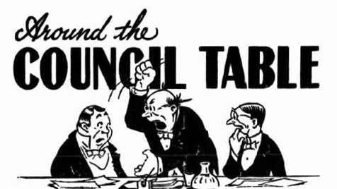 Around the COUNCIL TABLE (1946, November 21). The North-Western Watchman (Coonabarabran, NSW : 1936 - 1949), p. 1. http://nla.gov.au/nla.news-article263835923