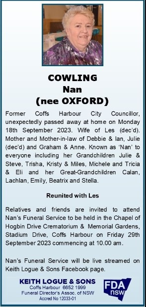 Nan (Oxford) Cowling