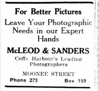 Advertising (1948, May 14). Coffs Harbour Advocate (NSW : 1907 - 1942; 1946 - 1954), p. 5. http://nla.gov.au/nla.news-article185054591