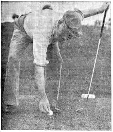 Capt. J. Cockle, Coff's  Harbour preparing to hit off in the 18 holes par competition at the Lismore links on Saturday.

LISMORE'S EASTER SPORTS CARNIVAL (1938, April 18). Northern Star (Lismore, NSW : 1876 - 1954), p. 4. http://nla.gov.au/nla.news-article94586736