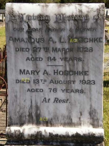 Mary Ann (Drew) Hoschke